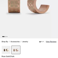 Coach Earrings 