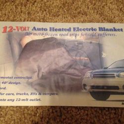 Auto 12v Electric Blanket