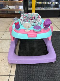 Safety 1st Ready, Set, Walk! DX Baby Walker (Teal/Pink/Purple)