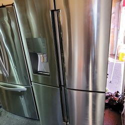 Samsung Flex Showcase Counter Depth Stainless Steel French Door Refrigerator