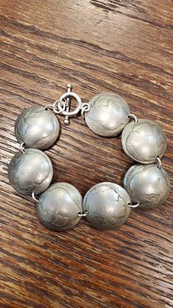 Buffalo nickel bracelet