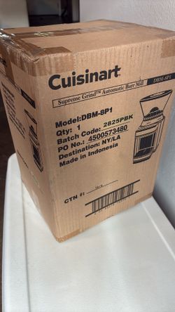 New Cuisinart Burr coffee Grinder - 40