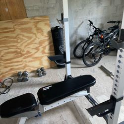 Fitness Gear Bench With Ethos Weights 