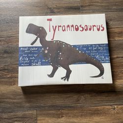 Tyrannosaurus Dinosaur Canvas 