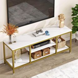 C0676 TV Stand for 65 Inch TV, 59 Inch Modern TV Console Table