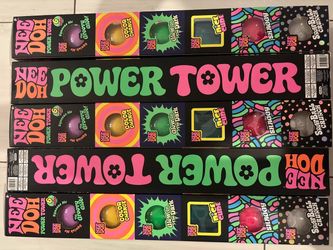 Nee Doh Power Tower 6-Pack Stress Ball Set