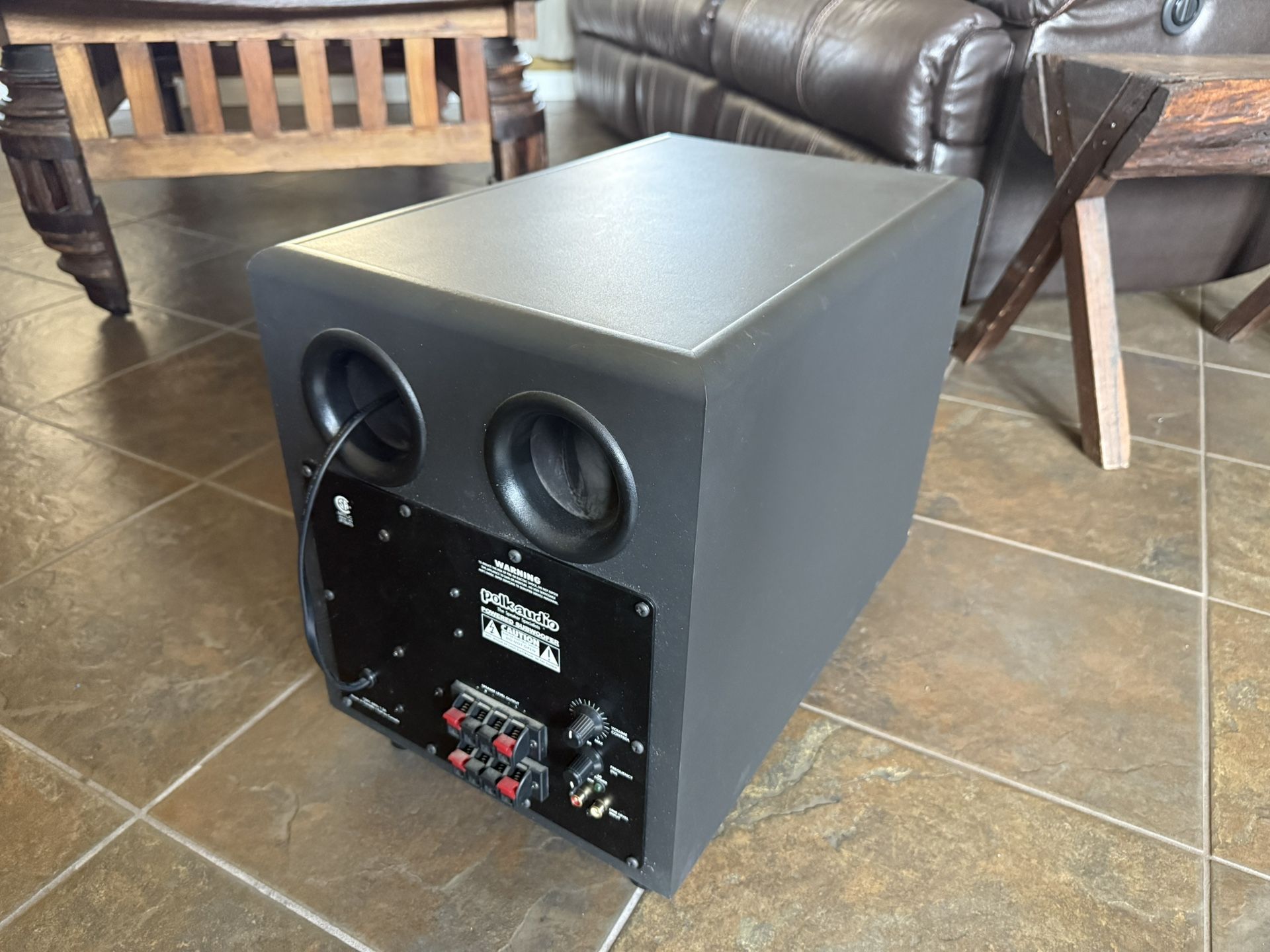Polk Audio Subwoofer (for Repair/parts)