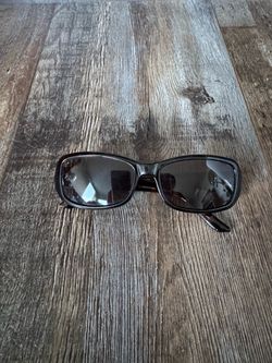 Black Rectangular Frame Sunglasses