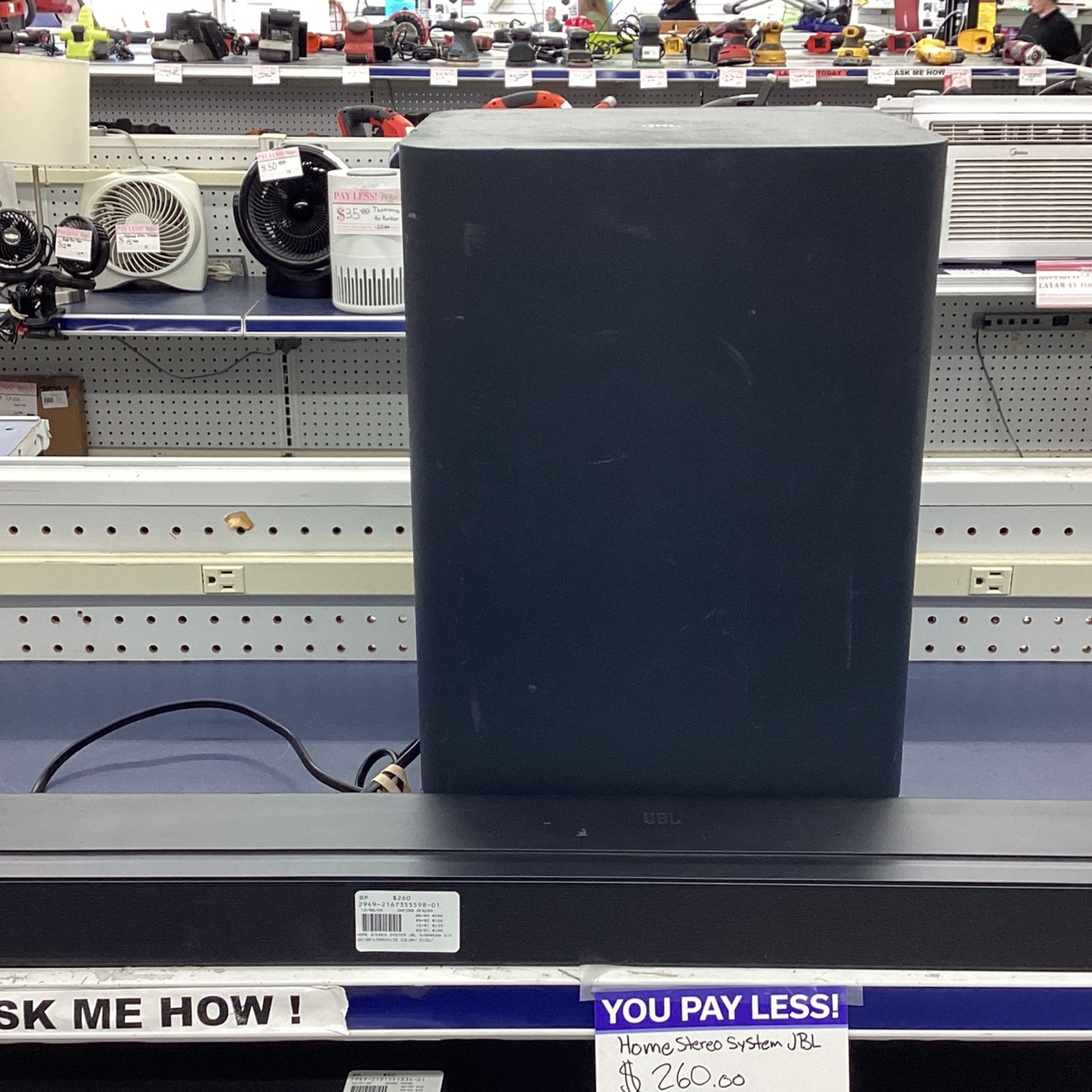 JBL Sound Bar & Sub Home Entertainment Combo