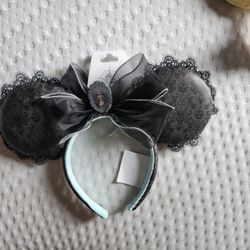 Brand New Haunted Mansion Disney Ears With Tags On Them