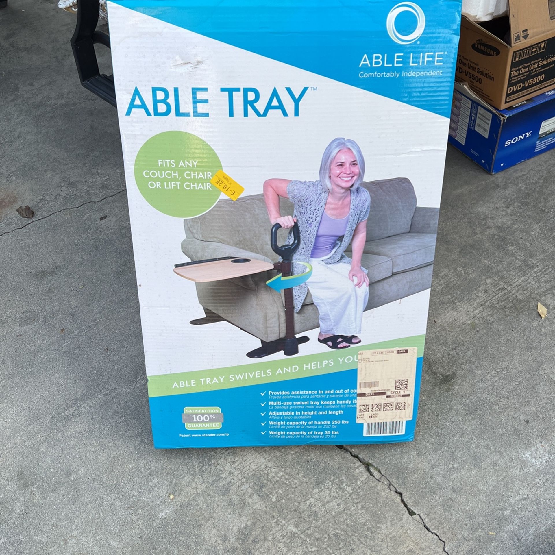 Able Tray/Side tray (NEW, In Box) for Sale in West Covina, CA - OfferUp