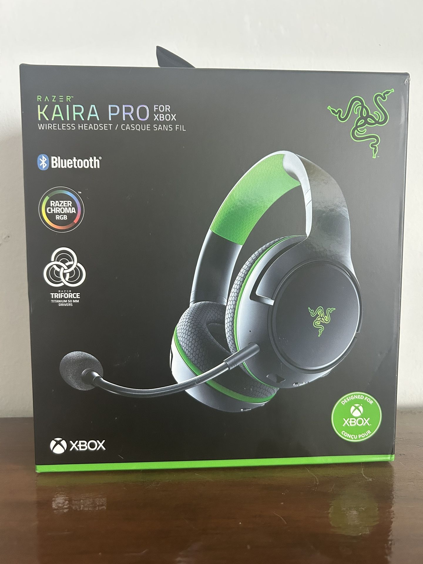 NEW UNOPENED: Razer Kaira Pro Wireless Gaming Headset for Xbox and Mobile