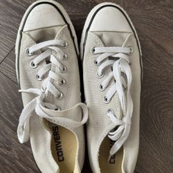 Tan converse size 7 