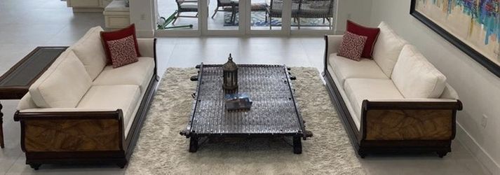 Rustic Wood OX Cart Table