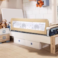 Baby BBZ 59inch Bed Rail - Single Foldable Safety Bedrail 