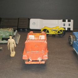 Vintage Lot of Toys - Buddy L, tonka, HUBLEY, BARCLAY