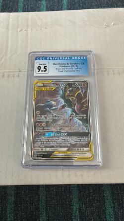 2019 POKEMON SM BLACK STAR PROMO #SM193 FULL ART/GARCHOMP & GIRATINA GX CGC 10