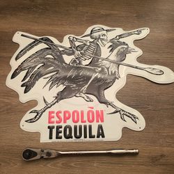 Espolon Metal Sign