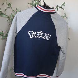 Pokémon boys bomber jacket zip up 10/12