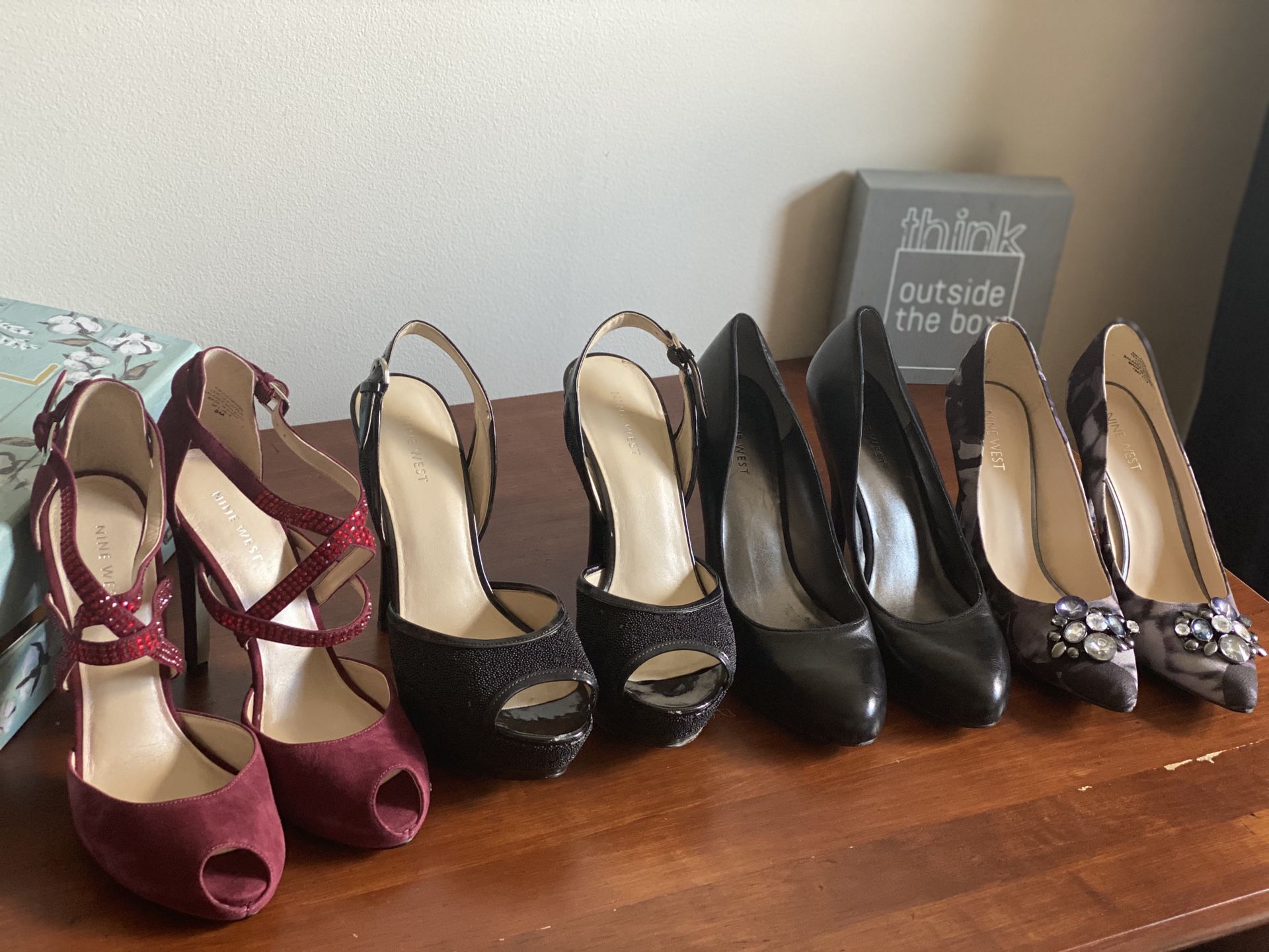 LOT of women’s shoes size 8