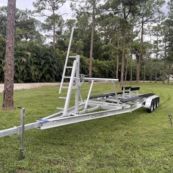 New Catamaran Trailers.   New.  Aluminum 20-30ft.  