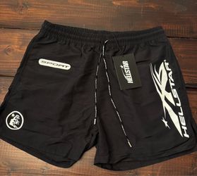 HELLSTAR Sports Tri-Logo Athletic Shorts
