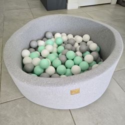 Foam Ball Pit For Todlers, Piscina De Pelotas