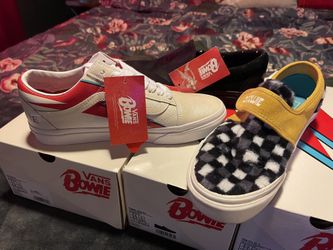 Vans David Bowie Brand New Bundle Size 8