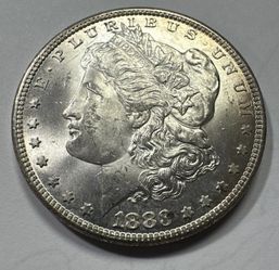 1883 CC Silver Morgan Dollar $1 Carson City BU UNCIRCULATED
