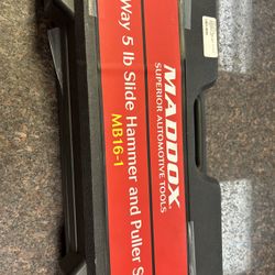 Maddox 9 Way 5lb Slide Hammer & Puller Set 