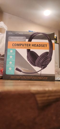 Computer  headset. New