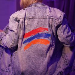 Custom Armenian Flag Denim Jacket 
