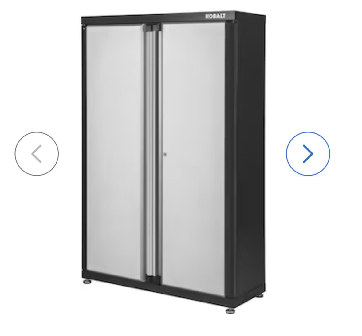 Kobalt Storage Cabinet w/ locking doors