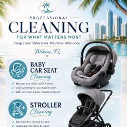 Baby car Seat & Stroller Cleaning Service