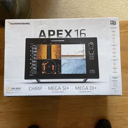 Apex 16 GPS, Fish Finder And Plotter 