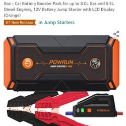 Jump starter 2000a