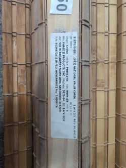 Free Bamboo blind