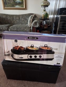 Bella Triple Slow Cooker