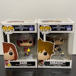 Kingdom Hearts 3 Funko Pop Lot (2 Figures) – Sora & Kairi