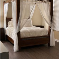 Queen Canopy Bed Frame 