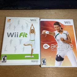 Wii Fit and EA Active for Nintendo Wii