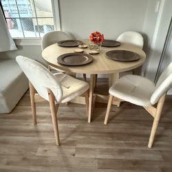 New Dinning Room Table With Chairs