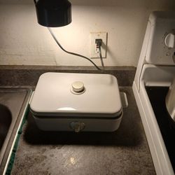 Cook-It by A4 Box Indoor Electric Nonstick Grill and Griddle