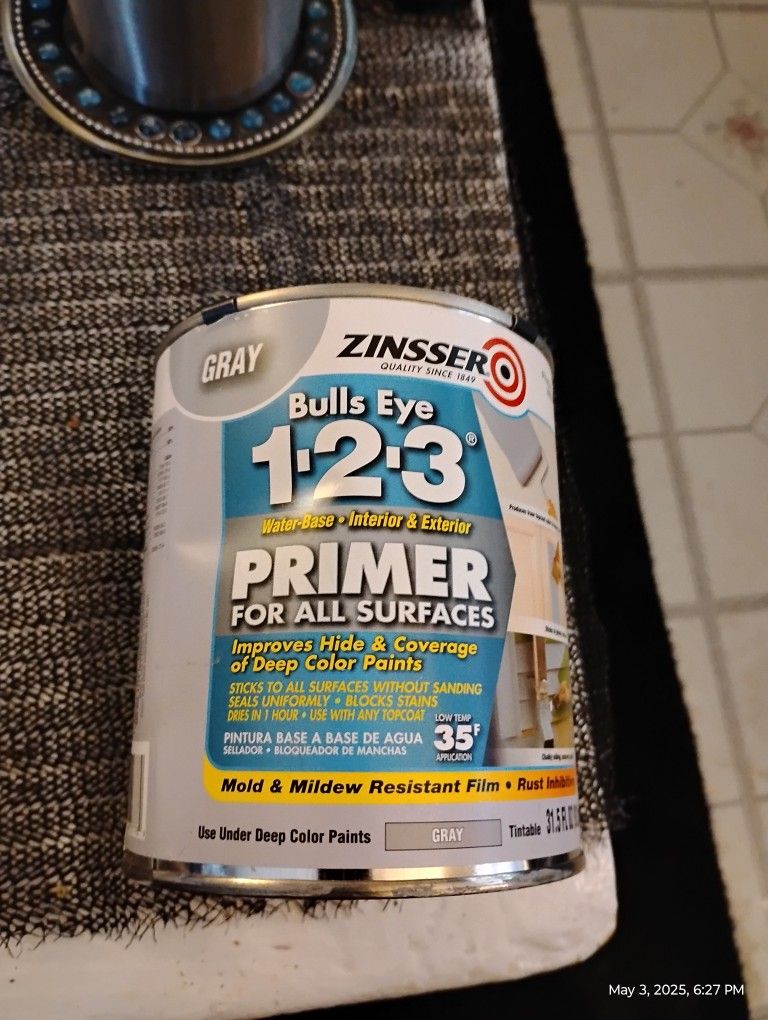 Zinsser Bulls Eye 1-2-3 Primer