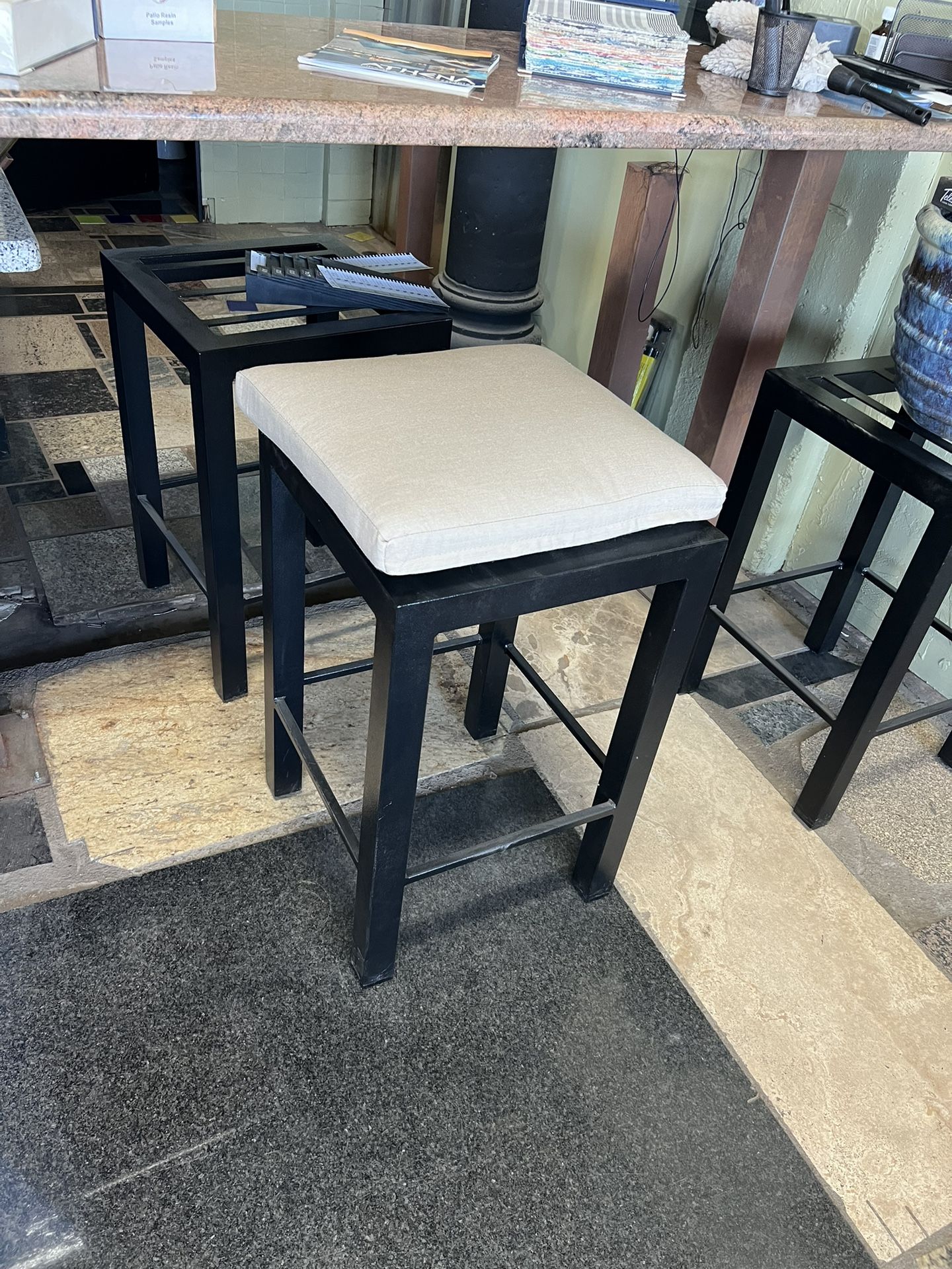 Outdoor Bar Stools (4)