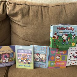 Hello Kitty Books Set Of 5 