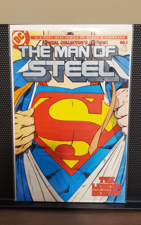 MAN OF STEEL #1 Collectors Edition 1986 DC Comics