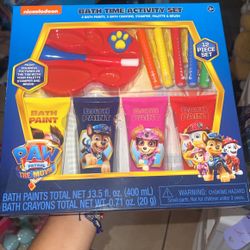 paw patrol bath time 