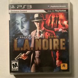 L.a. noire Ps3