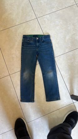 Childrens blue jeans